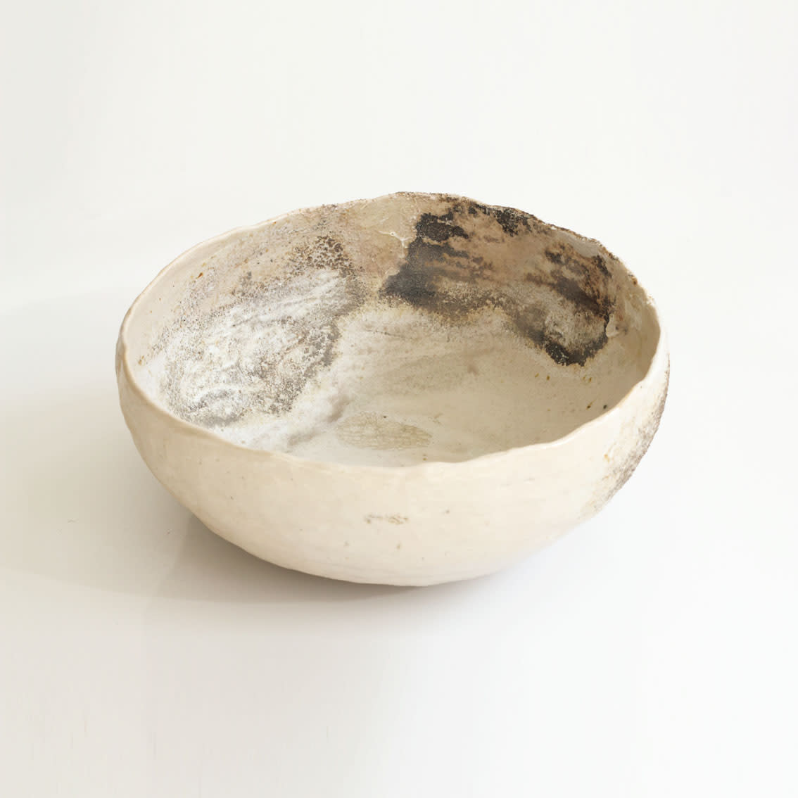 Akiko Hirai, 57. Hand Built Bowl with Wood Ash