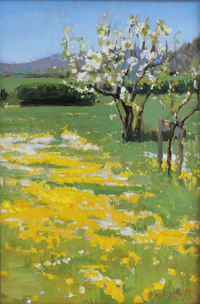 Melissa Franklin Sanchez, Spring in the Orchard