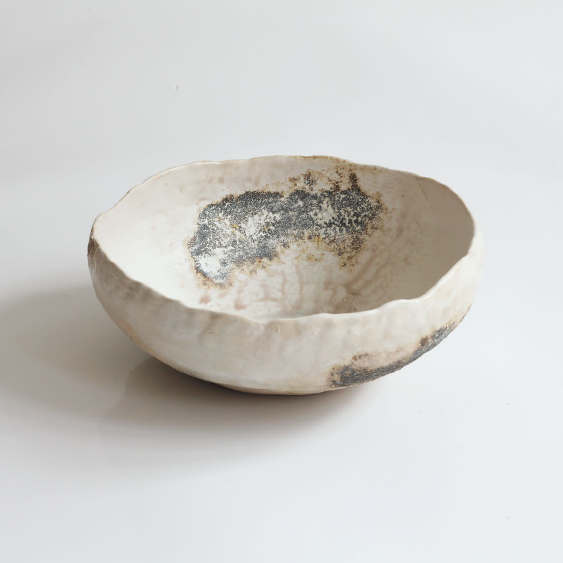 Akiko Hirai, 41. Hand Built Bowl with Wood Ash