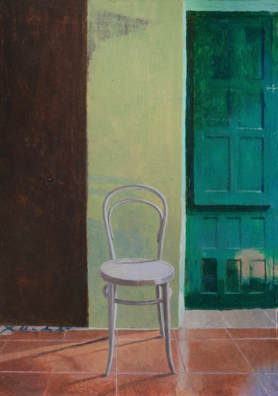 Mark Entwisle, White Chair