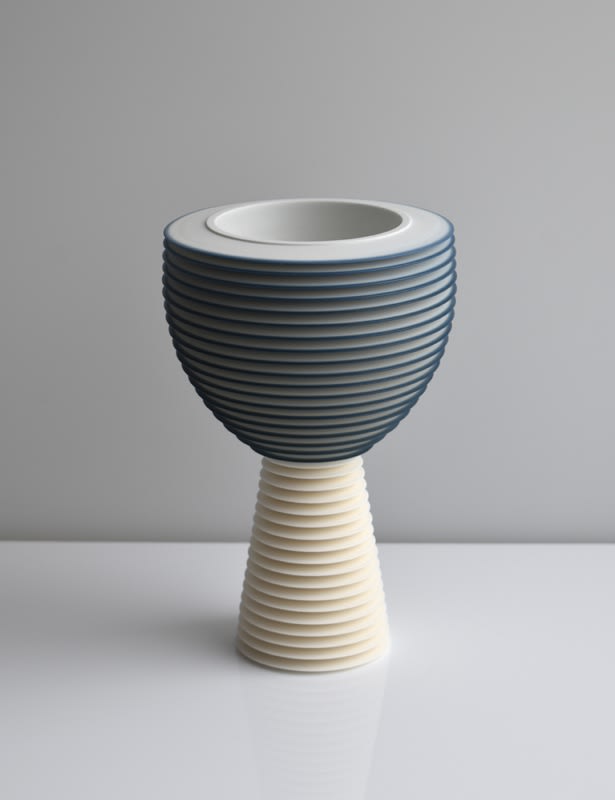 Nicholas Lees, Small Teal Grail (25.25)