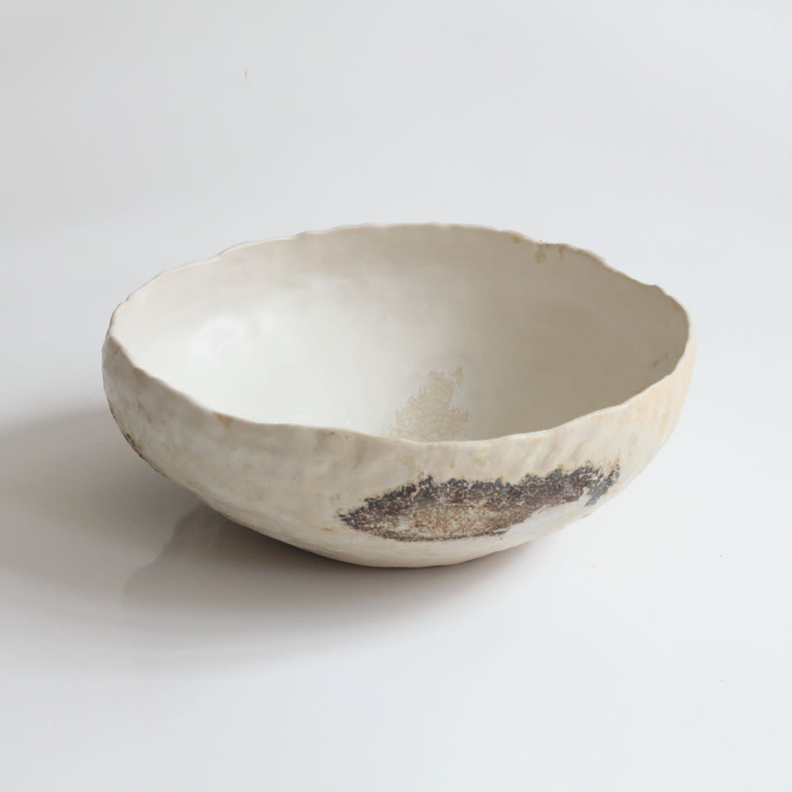 Akiko Hirai, 41. Hand Built Bowl with Wood Ash