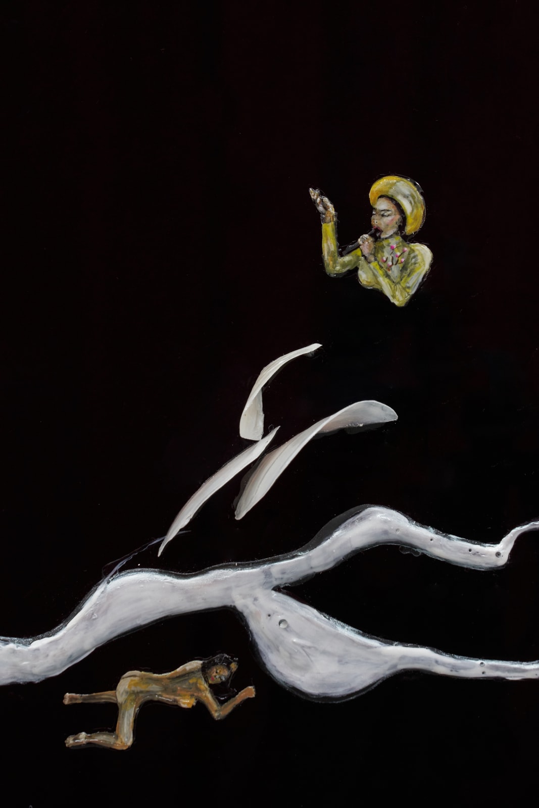 Hoa Dung Clerget, Ornament (The Trung Sisters, Mountain), 2025