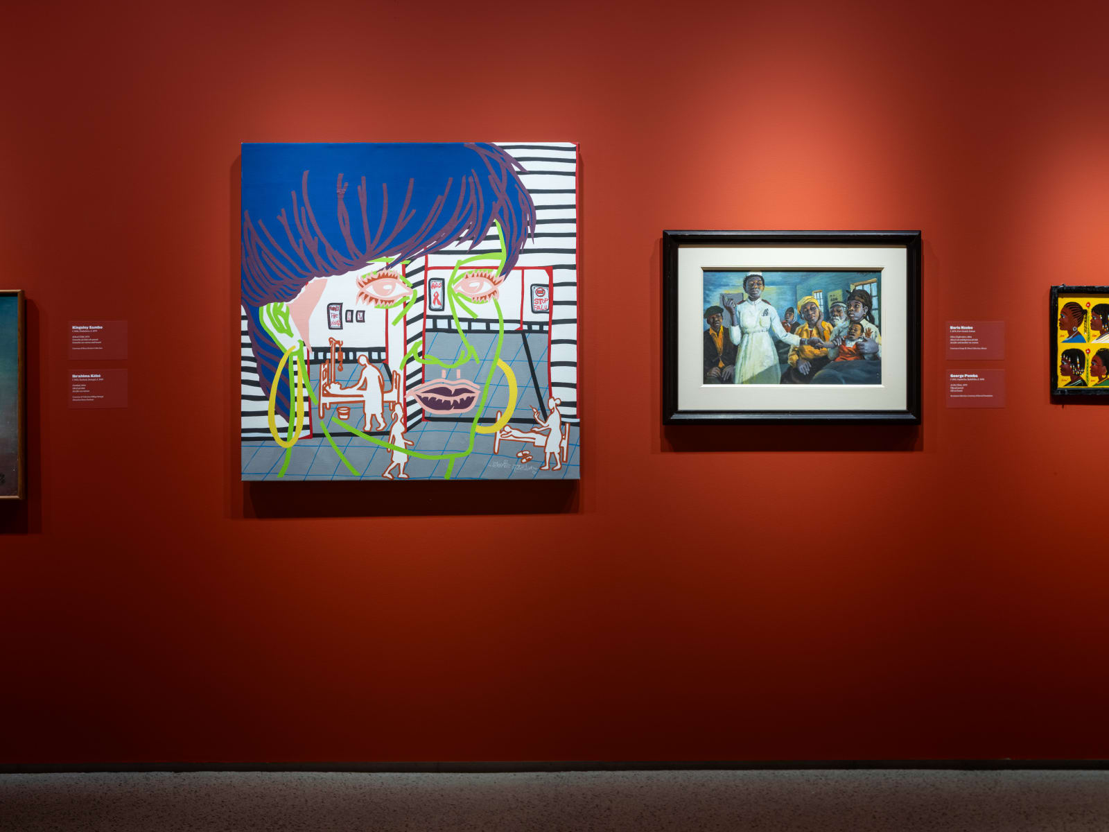 Installation view: When We See Us: A Century of Black Figuration in Painting, Liljevalchs, Stockholm, 2025, photo: Jean-Baptiste B&eacute;ranger. The...