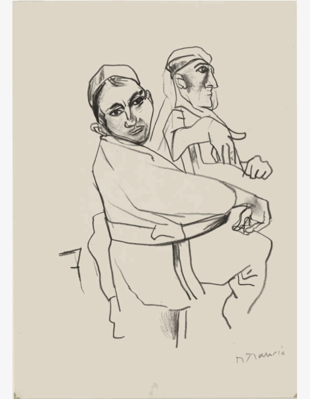Figures, Tunisia, 1960