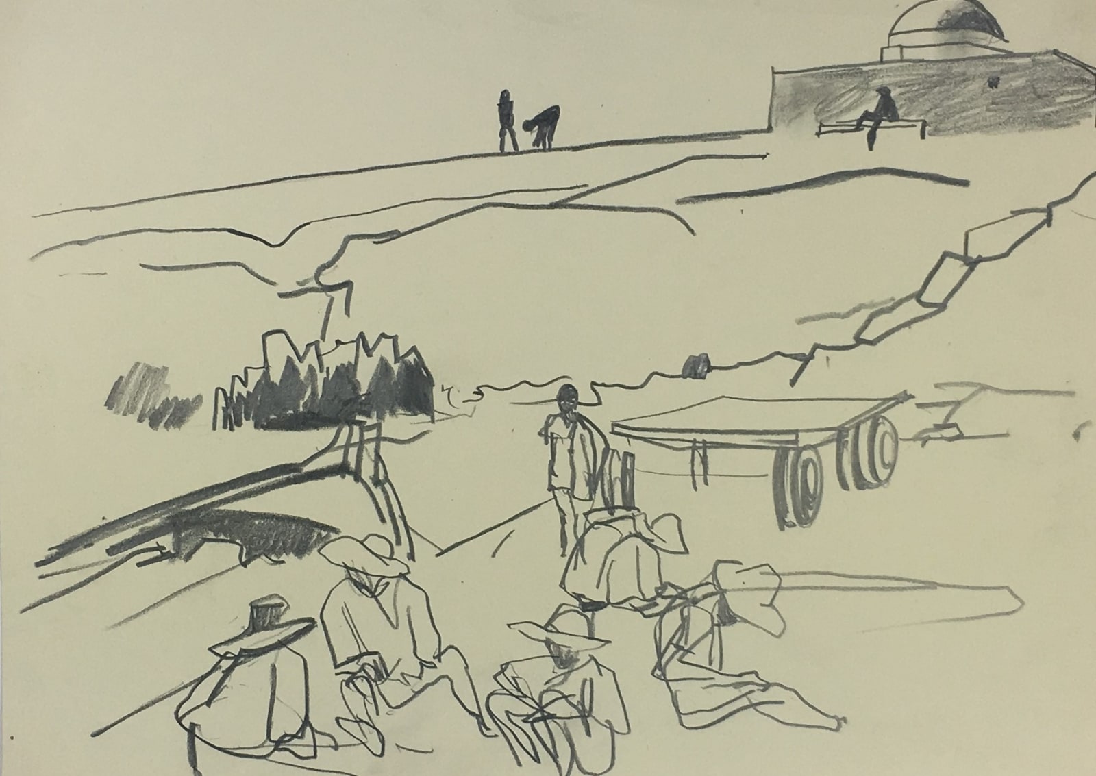 Tunisian Workmen, 1963