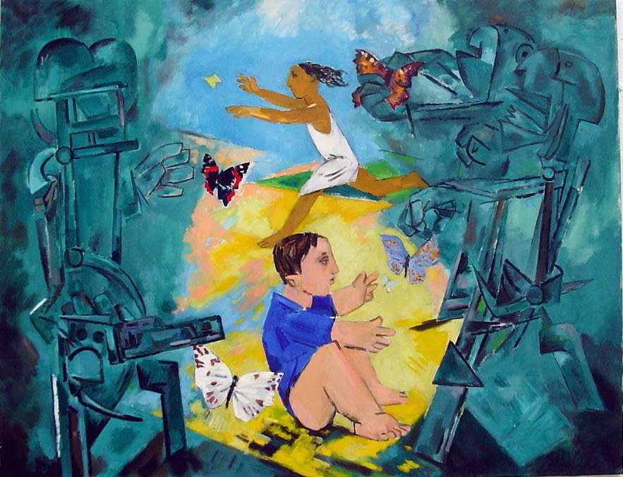 The Violation of Innocence: Boy with Butterfly, 1988