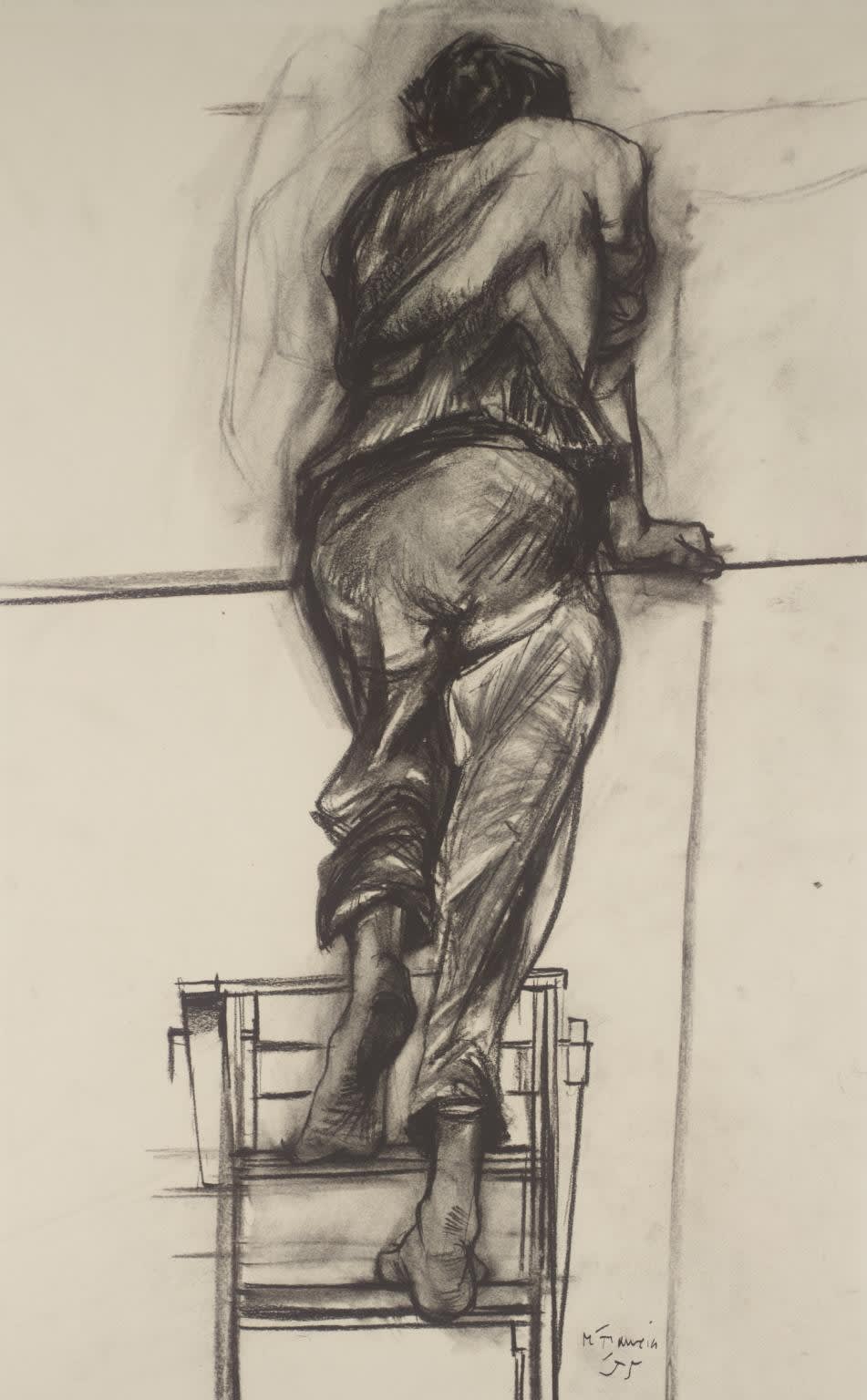 Figure on a Ladder, 1953