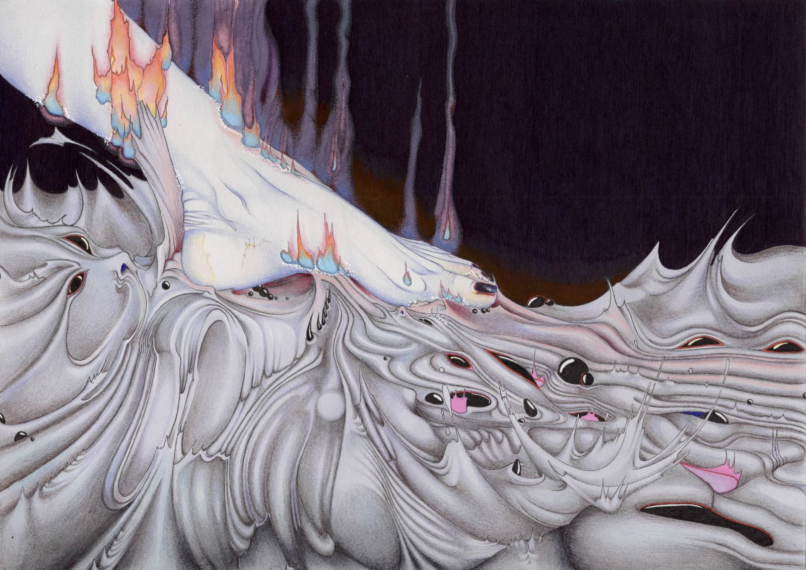 Lea Bouton, Untitled (foot), 2023