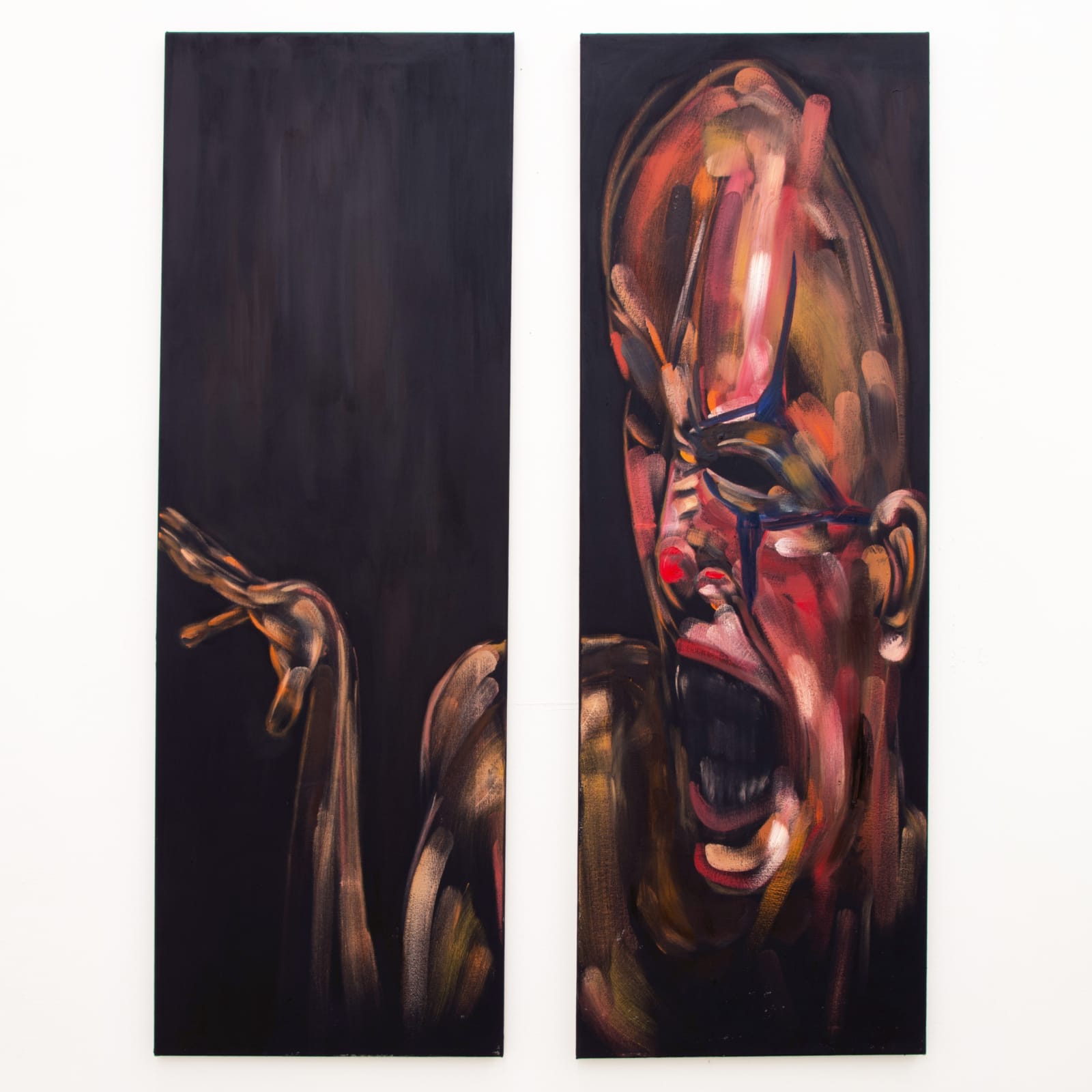 Marcus Nelson, Fool III (Self Portrait), 2024