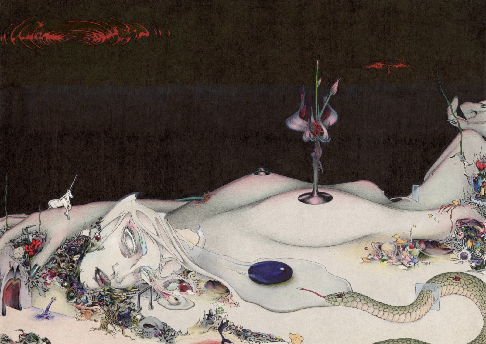 Lea Bouton, Untitled (flower), 2024