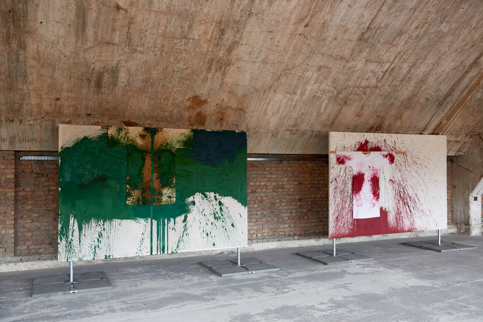 Hermann Nitsch, Schüttbild, 2009