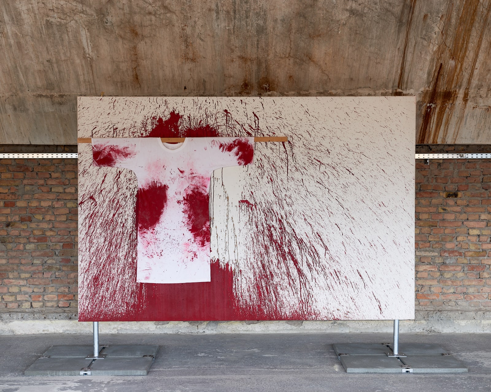 Hermann Nitsch, Schüttbild, 2009