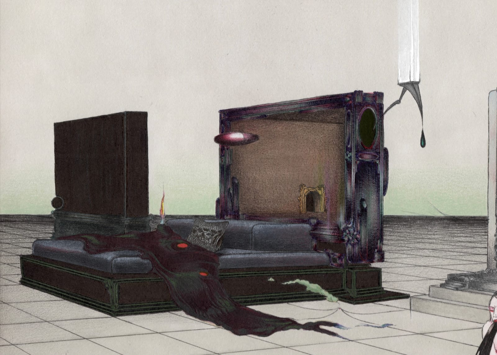 Lea Bouton, 4 Panneaux , 2025