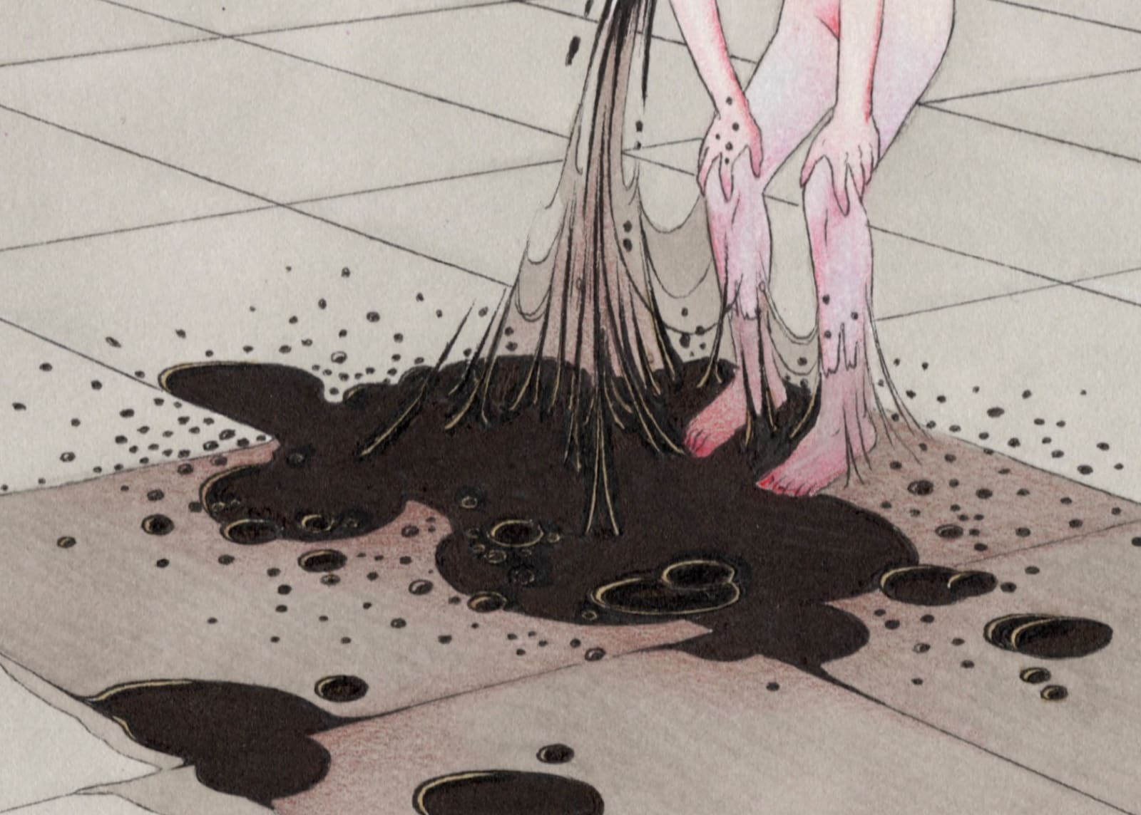 Lea Bouton, 4 Panneaux , 2025