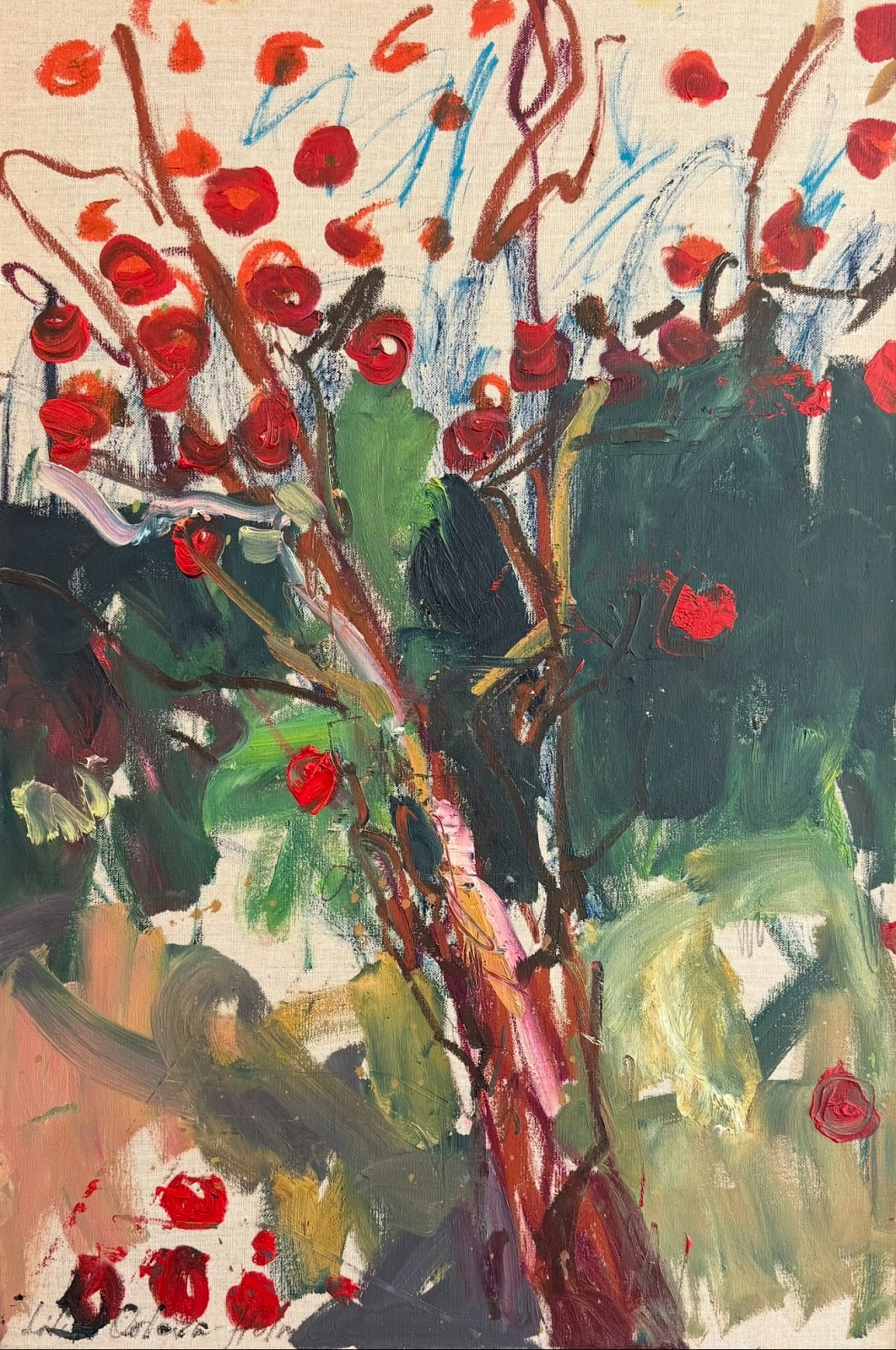 Lilia Orlova-Holmes, Apple tree, 2023