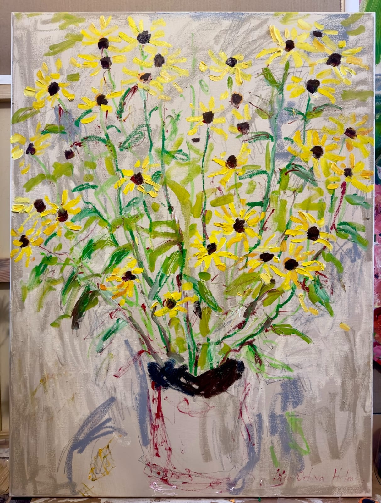 Lilia Orlova-Holmes, Rudbeckia Goldstar, 2024