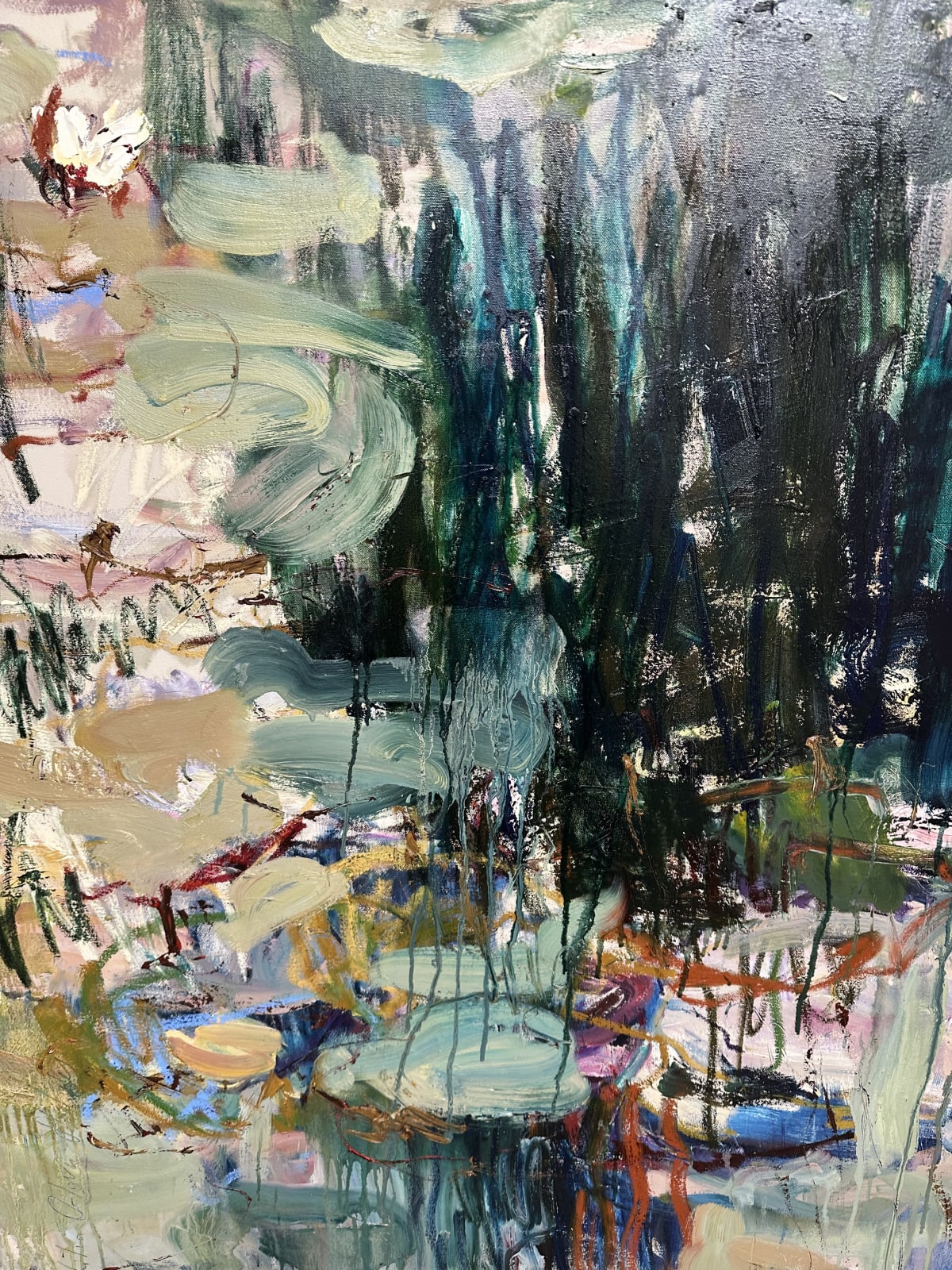 Lilia Orlova-Holmes, By the pond. The last days of summer. Diptych., 2023