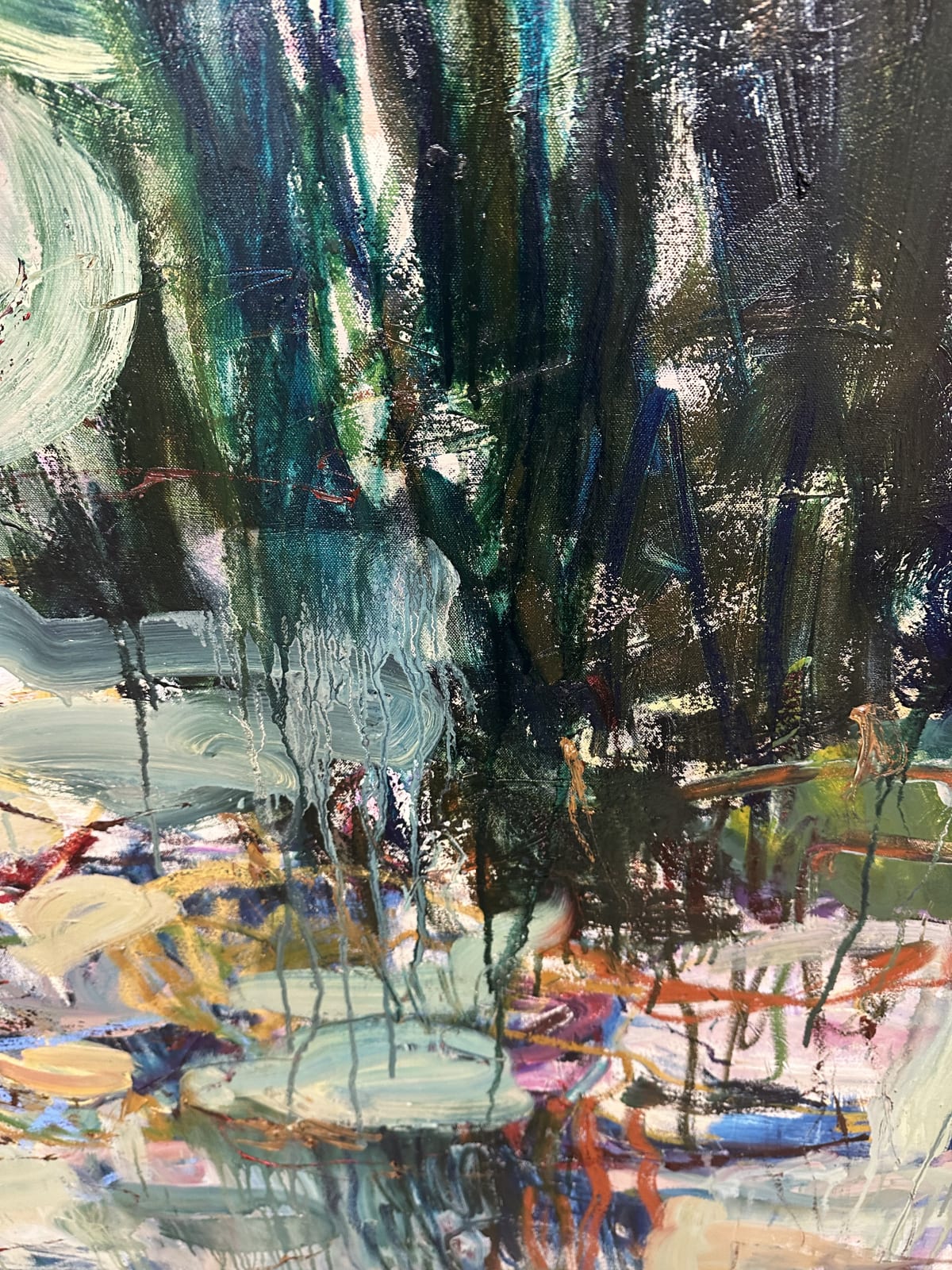 Lilia Orlova-Holmes, By the pond. The last days of summer. Diptych., 2023