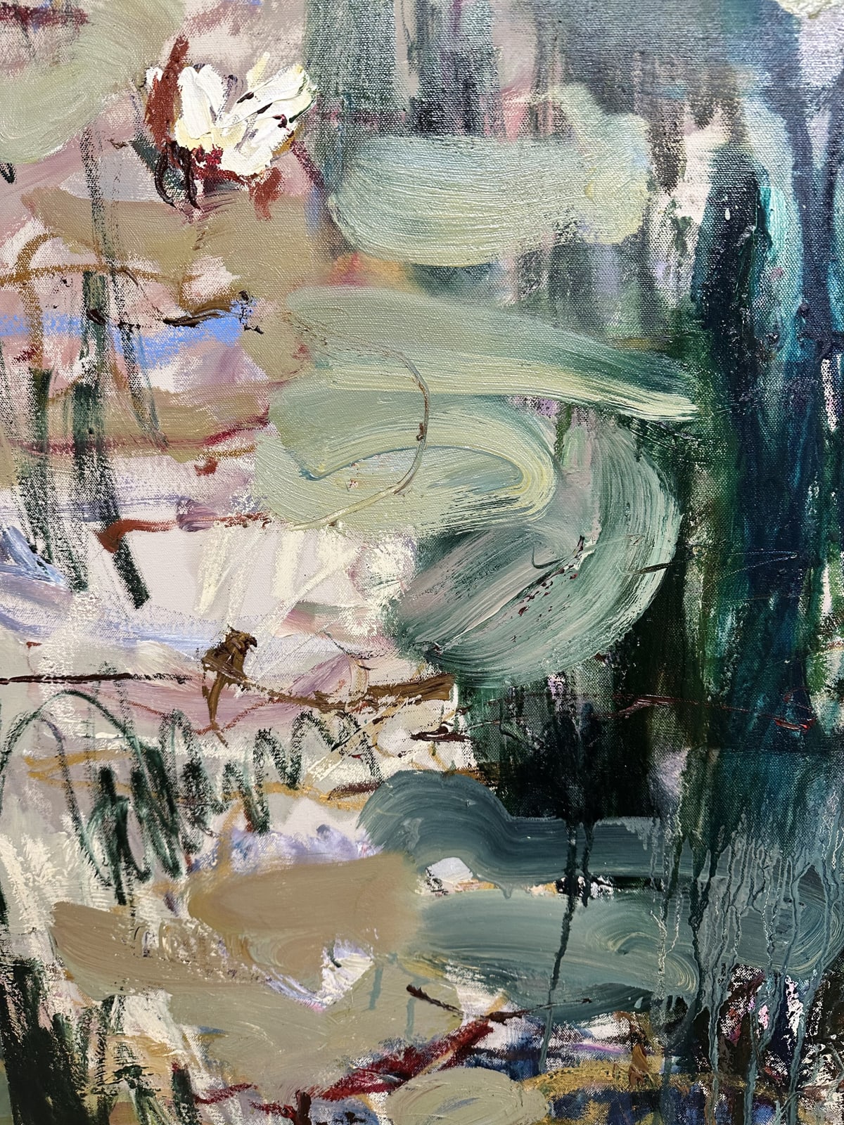 Lilia Orlova-Holmes, By the pond. The last days of summer. Diptych., 2023
