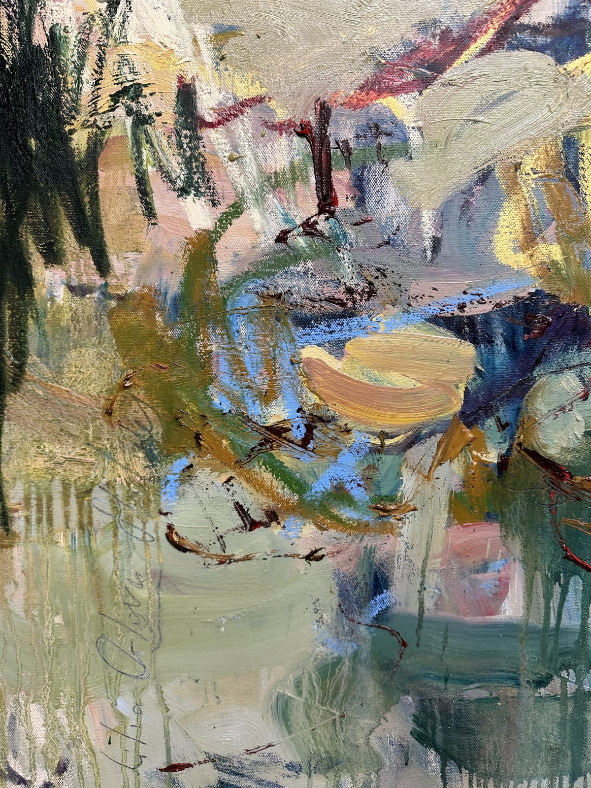 Lilia Orlova-Holmes, By the pond. The last days of summer. Diptych., 2023