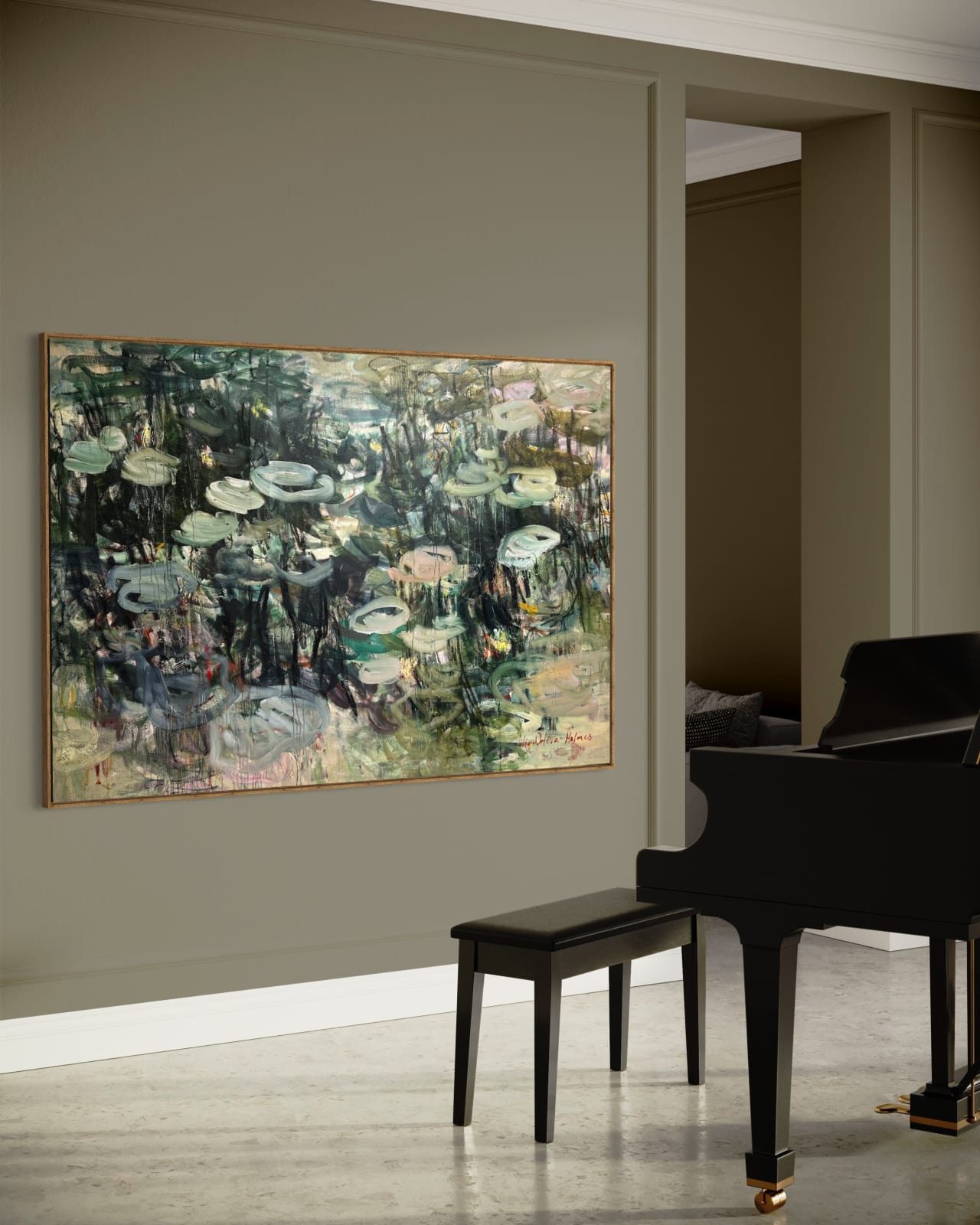 Lilia Orlova-Holmes, Deep waters , 2023