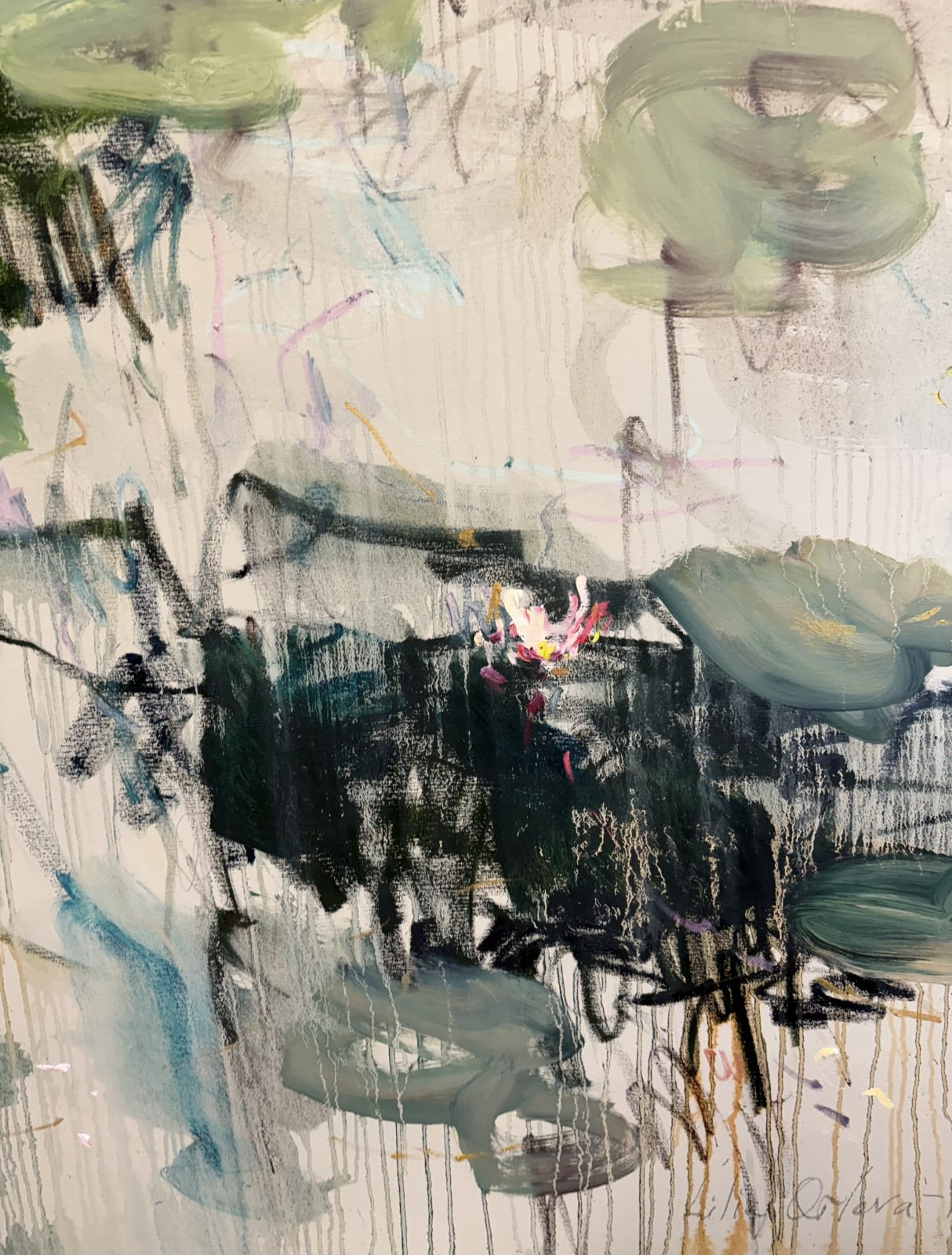 Lilia Orlova-Holmes, Water lilies, 2025