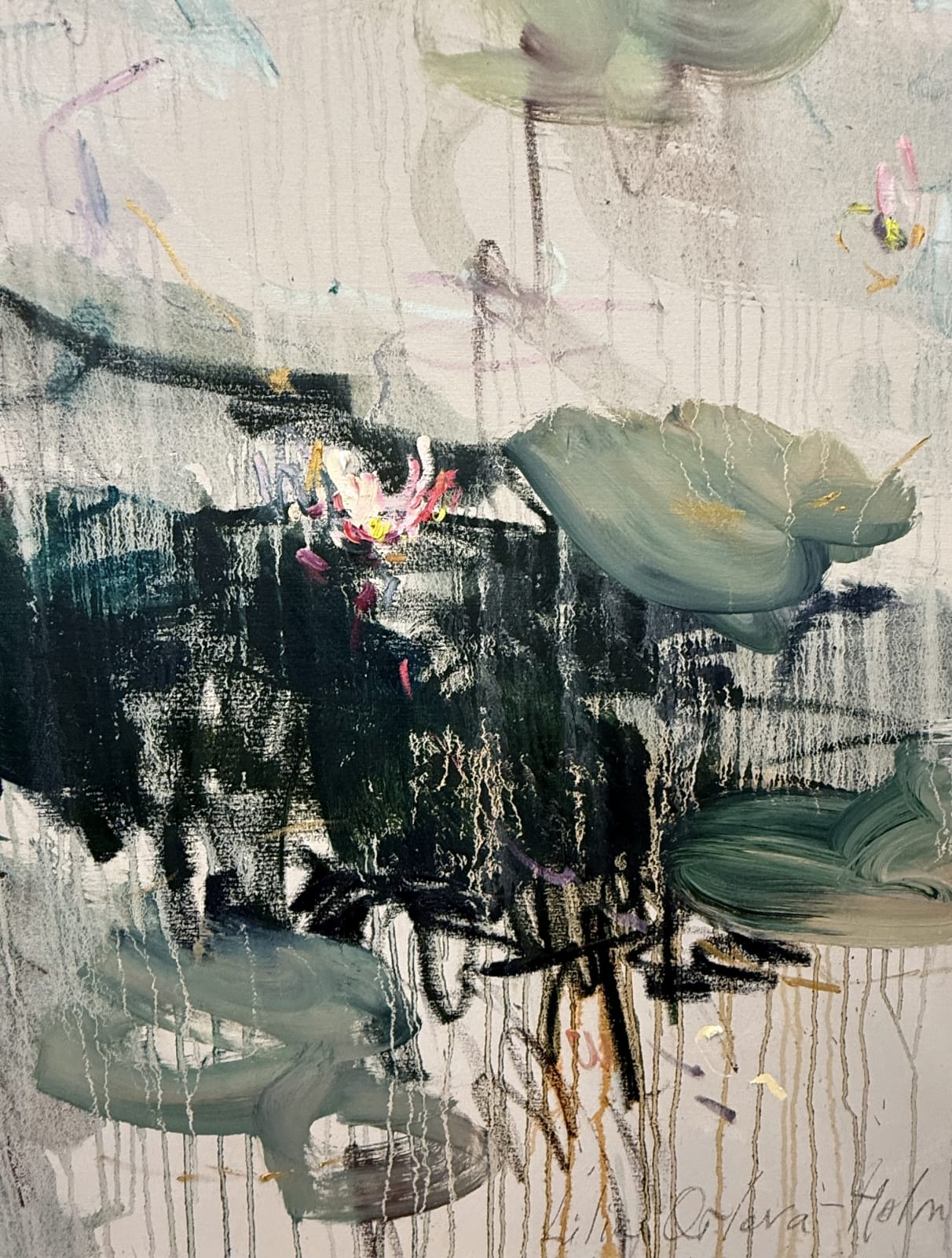 Lilia Orlova-Holmes, Water lilies, 2025
