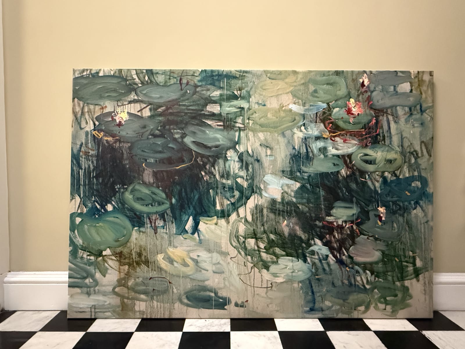 Lilia Orlova-Holmes, Summer pond. Reflections., 2023