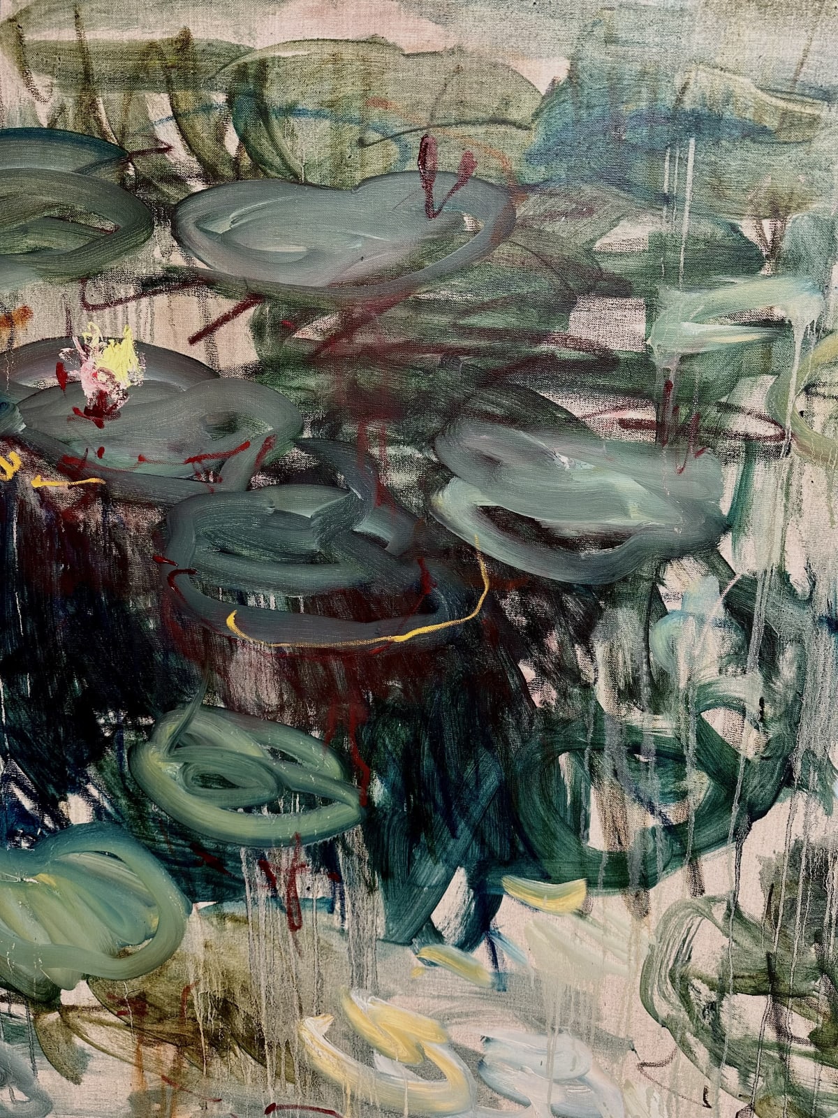 Lilia Orlova-Holmes, Summer pond. Reflections., 2023