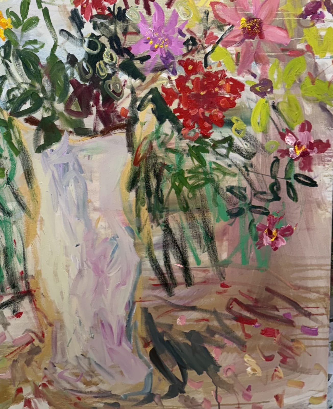 Lilia Orlova-Holmes, High summer flowers , 2025