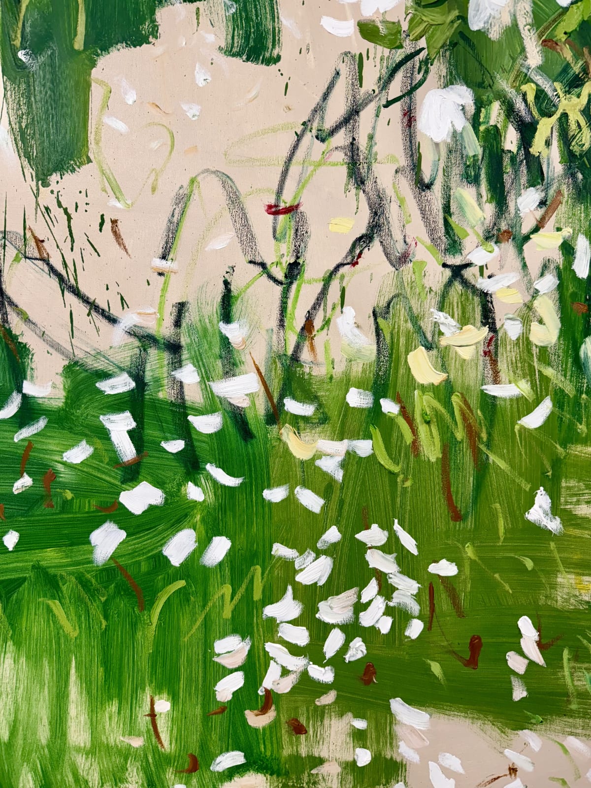 Lilia Orlova-Holmes, White roses, 2025