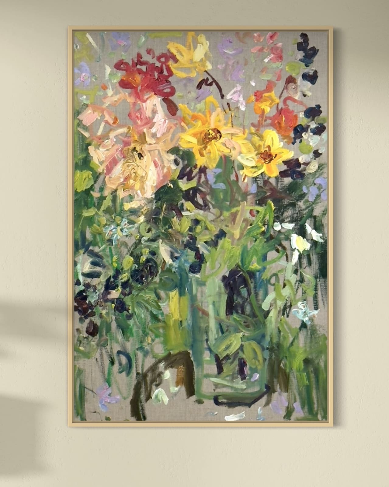 Lilia Orlova-Holmes, August flowers, 2025