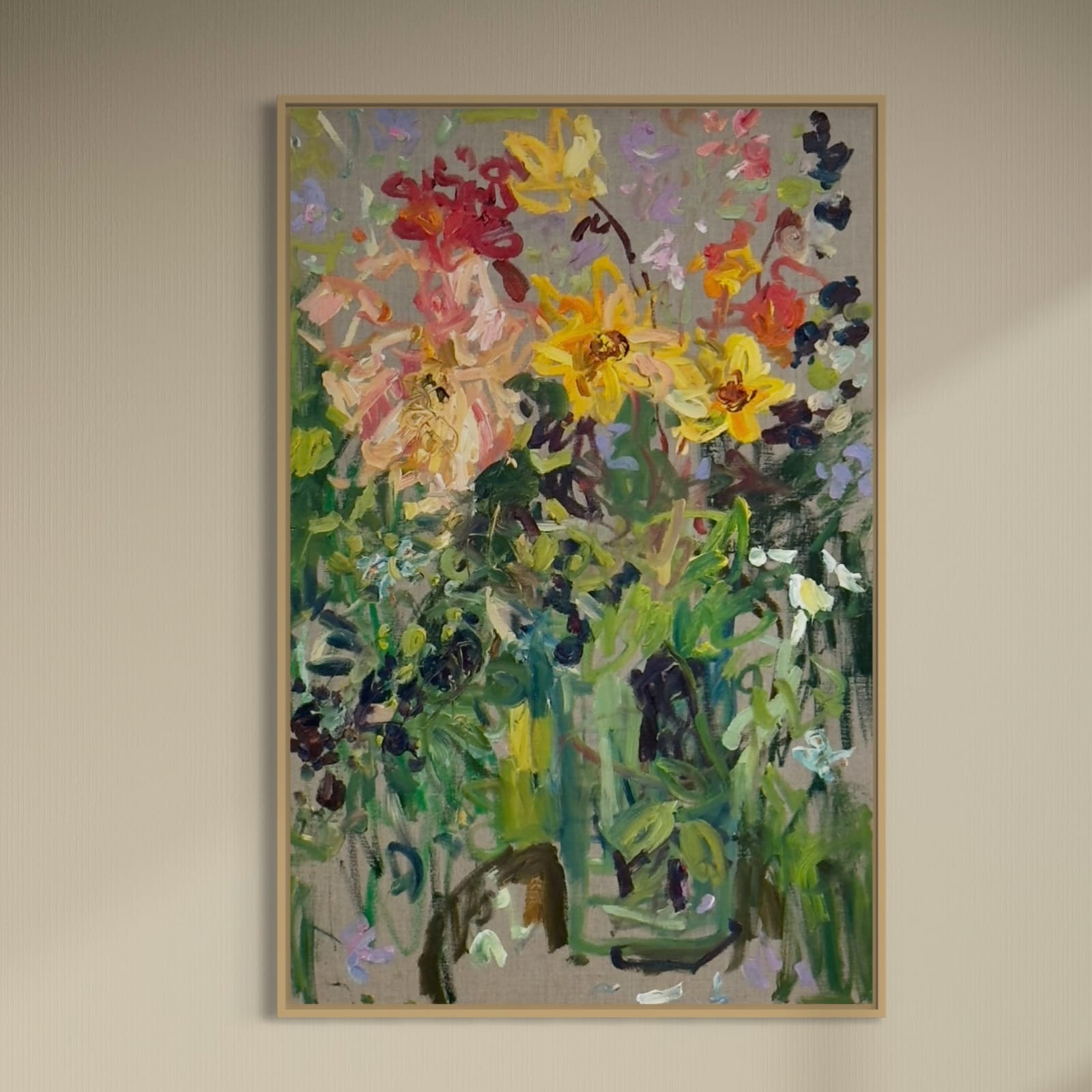 Lilia Orlova-Holmes, August flowers, 2025