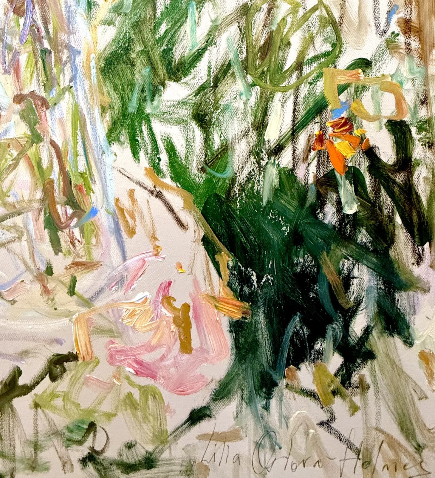 Lilia Orlova-Holmes, Summer flowers, 2025