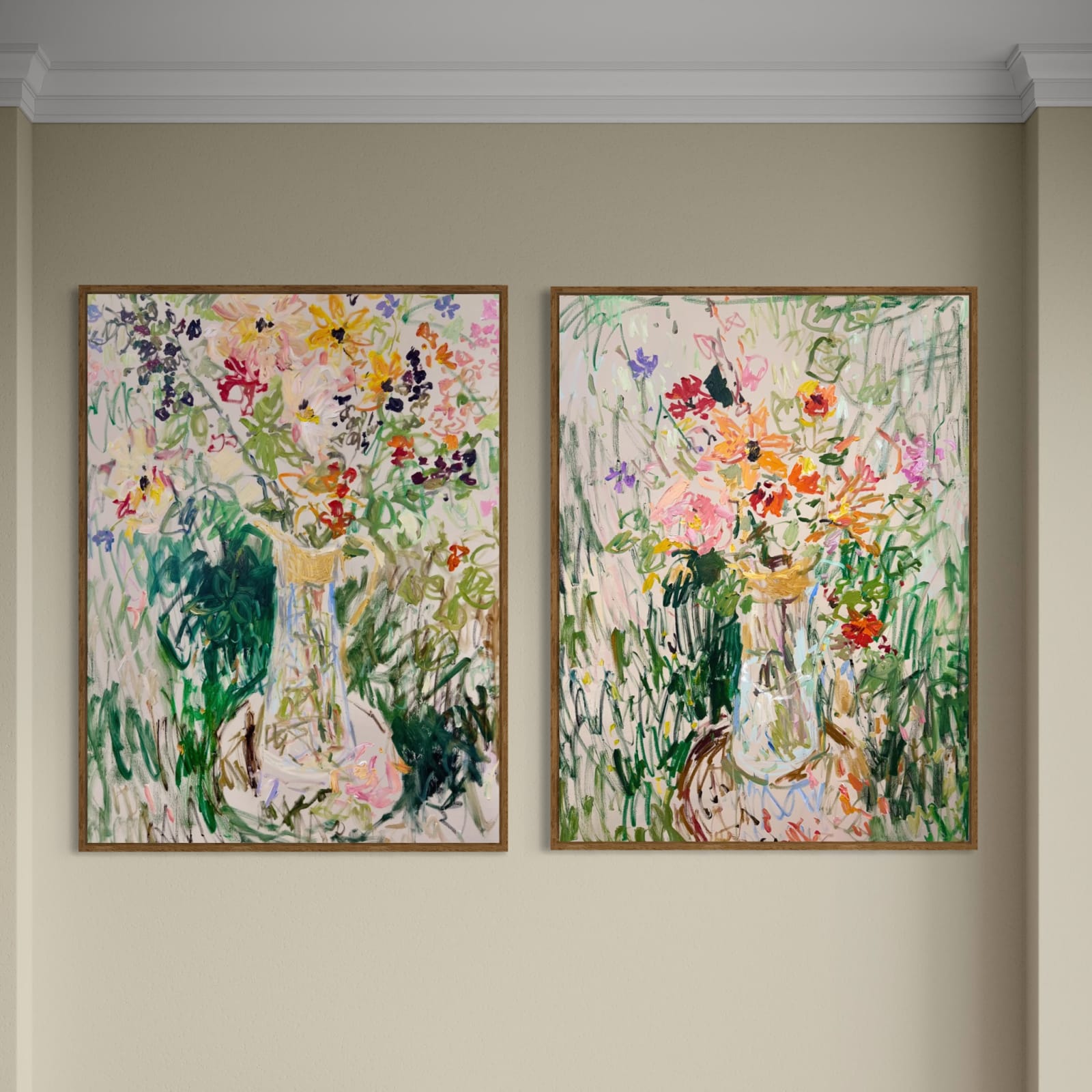 Lilia Orlova-Holmes, Summer flowers, 2025