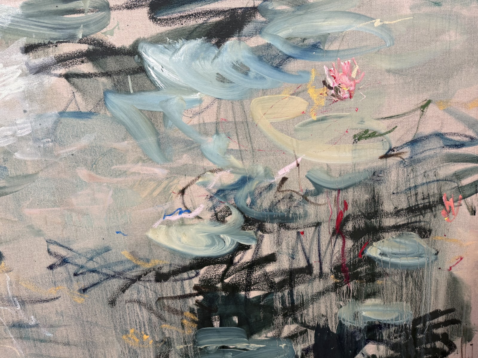 Lilia Orlova-Holmes, Water lilies , 2025