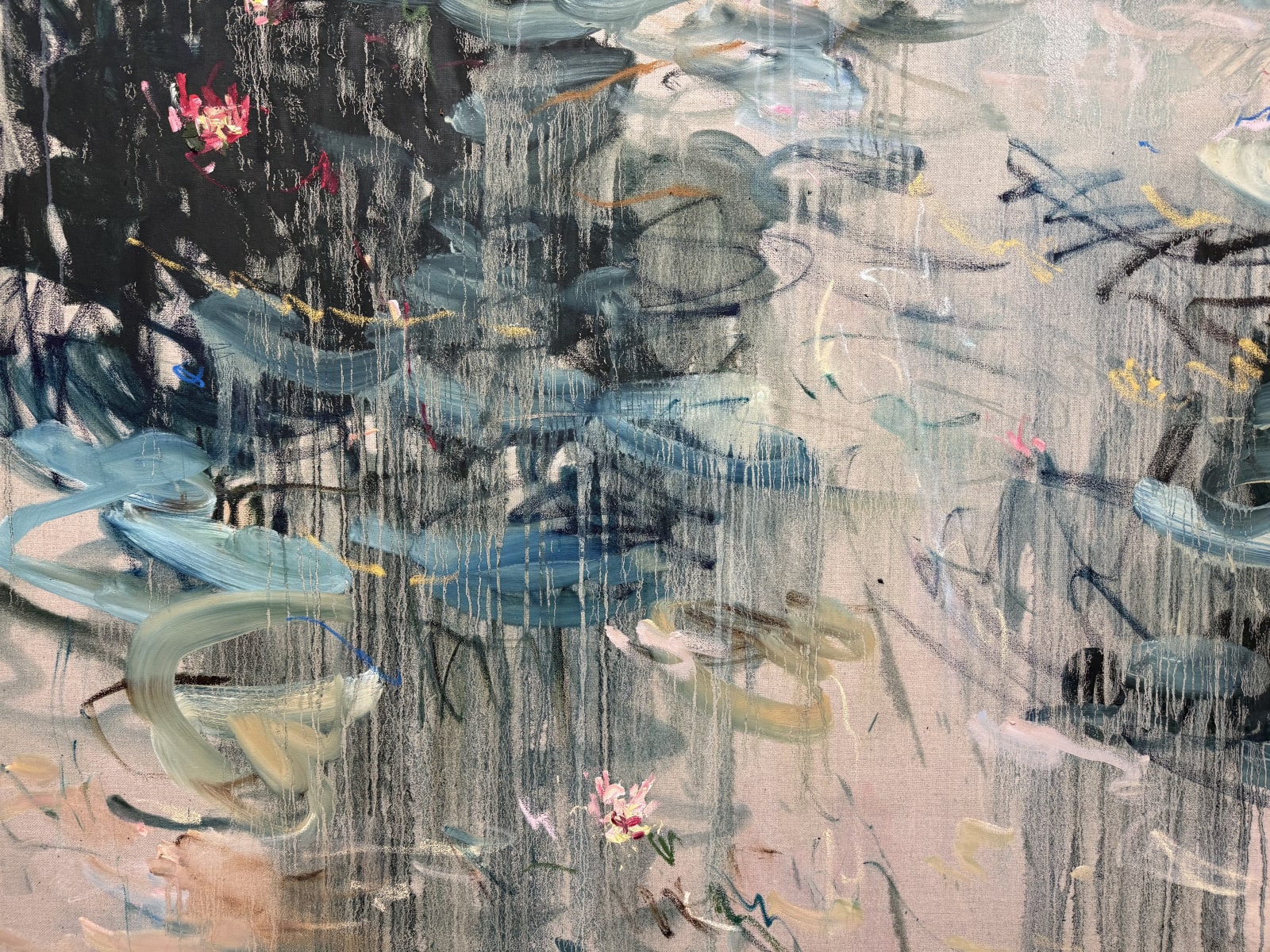 Lilia Orlova-Holmes, Water lilies , 2025