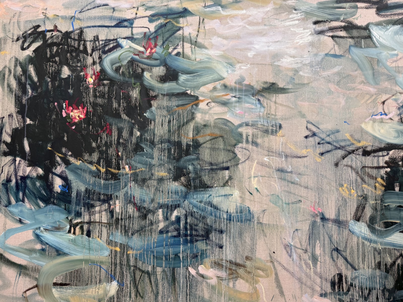 Lilia Orlova-Holmes, Water lilies , 2025