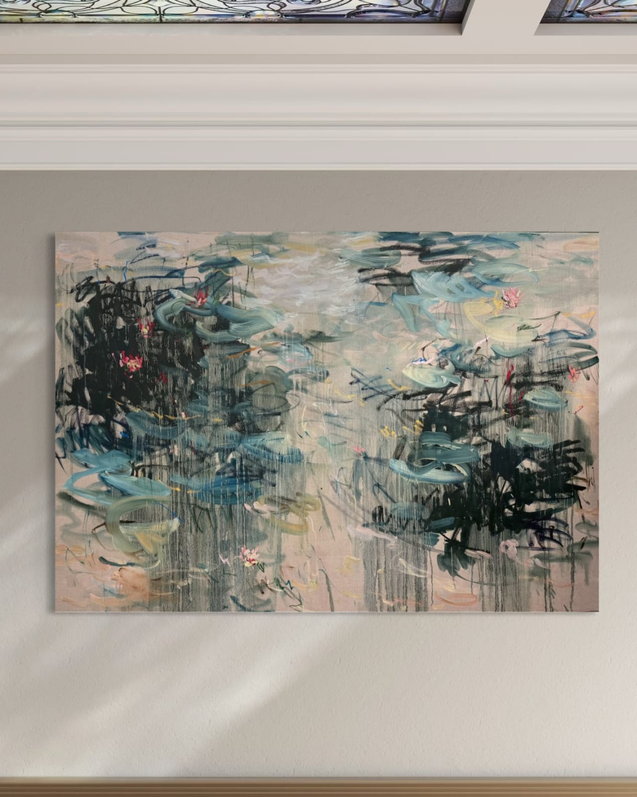 Lilia Orlova-Holmes, Water lilies , 2025