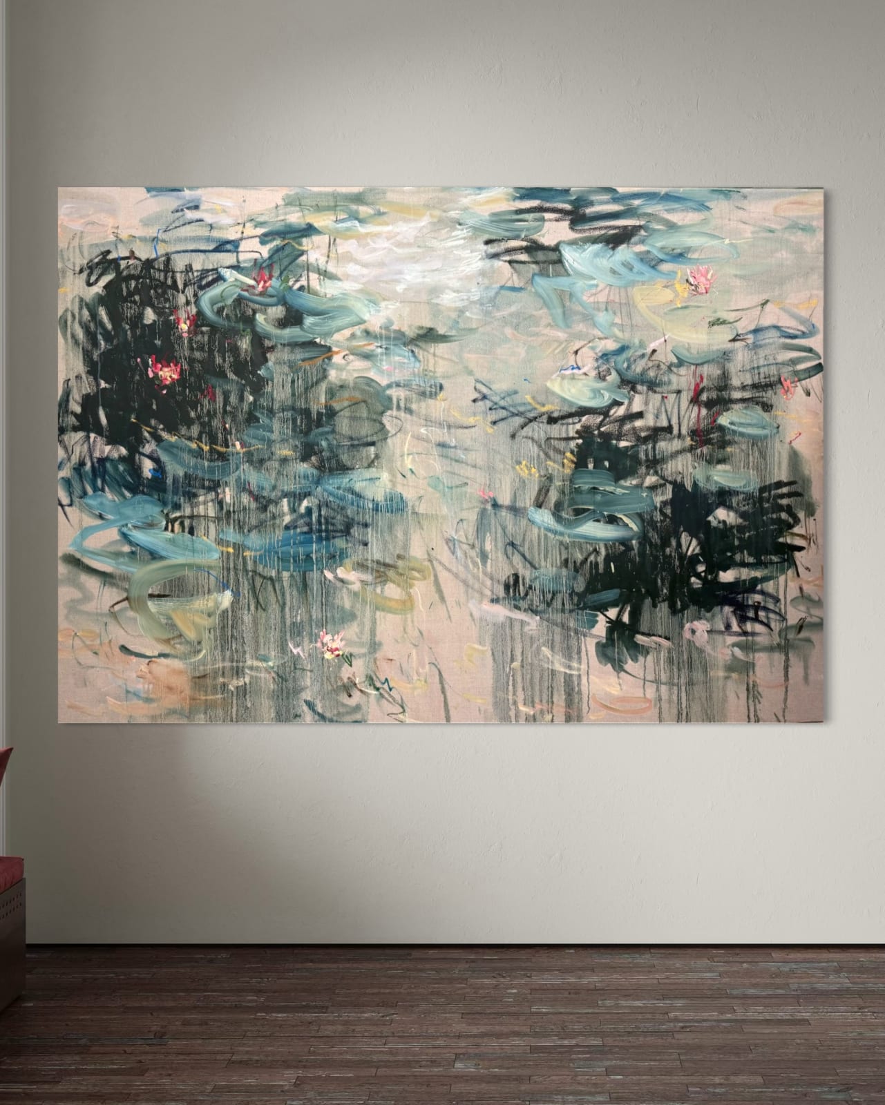 Lilia Orlova-Holmes, Water lilies , 2025