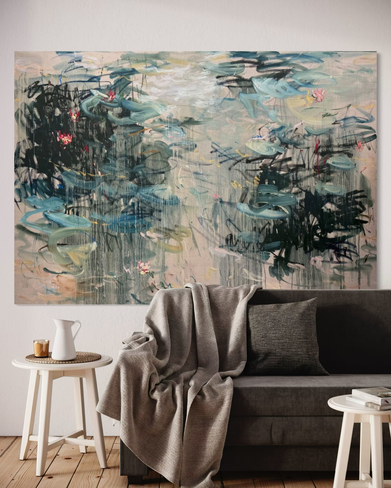 Lilia Orlova-Holmes, Water lilies , 2025