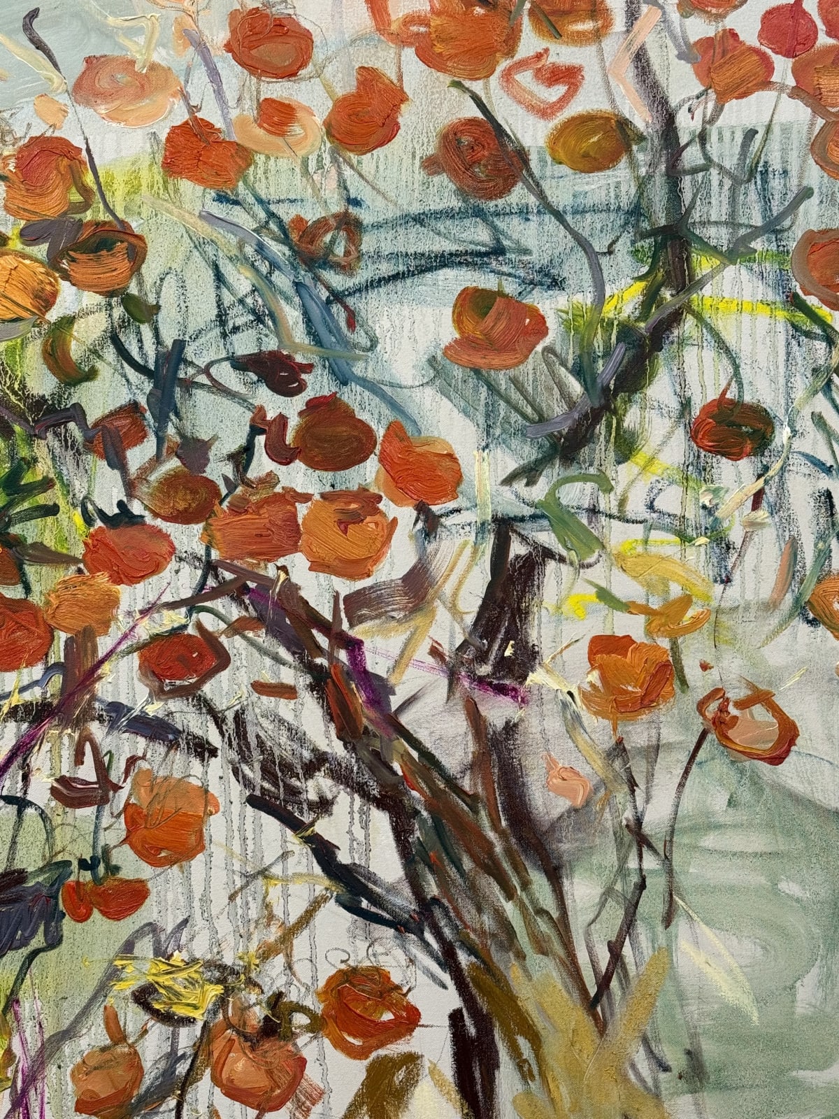 Lilia Orlova-Holmes, Sweet persimmons , 2025