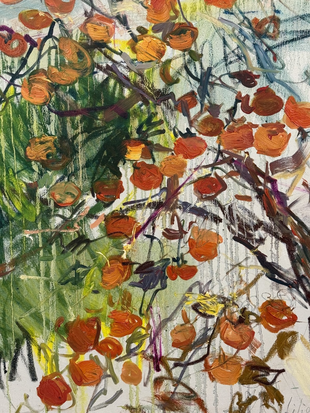 Lilia Orlova-Holmes, Sweet persimmons , 2025