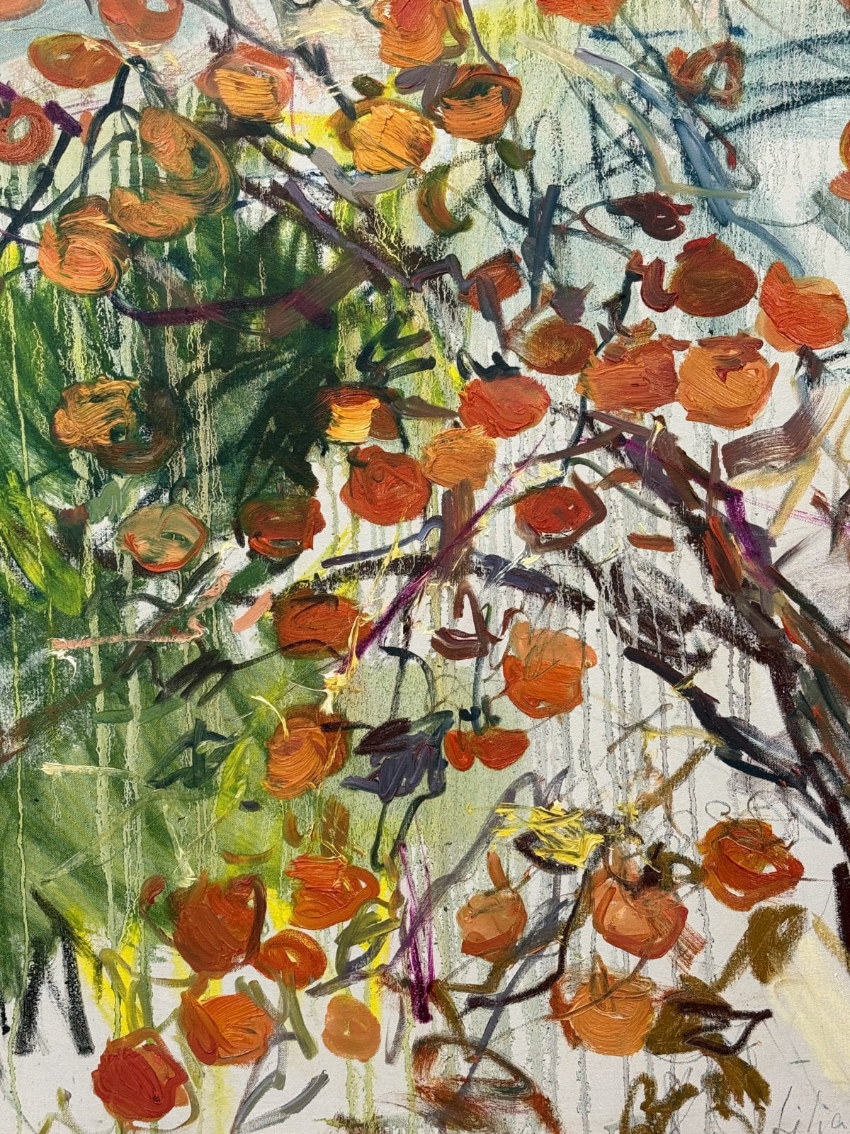Lilia Orlova-Holmes, Sweet persimmons , 2025