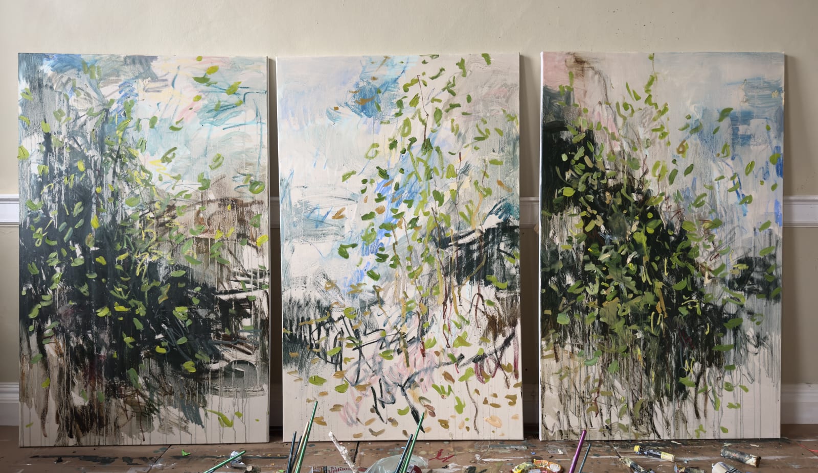 Lilia Orlova-Holmes, Long walks. III, 2025