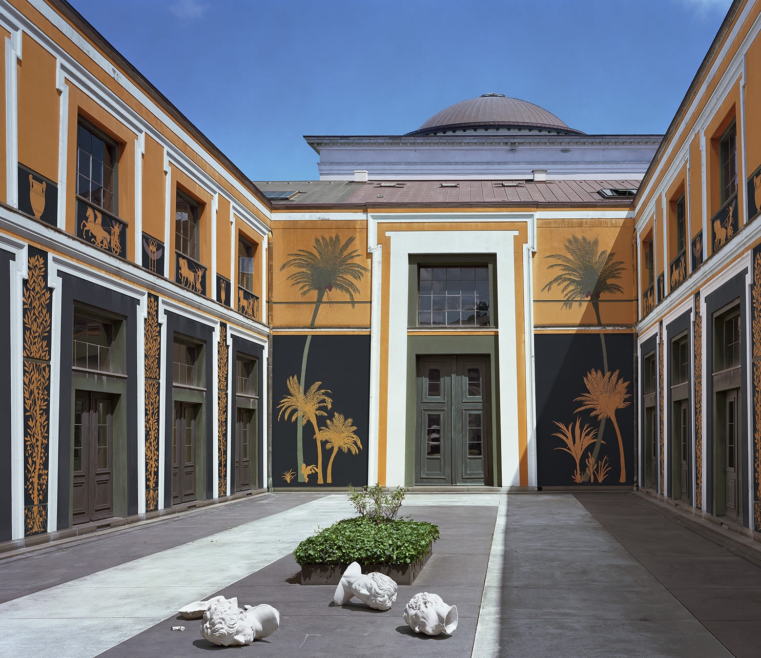 Thomas Bangsted, The Courtyard in Thorvaldsens Museum, 2018-2021