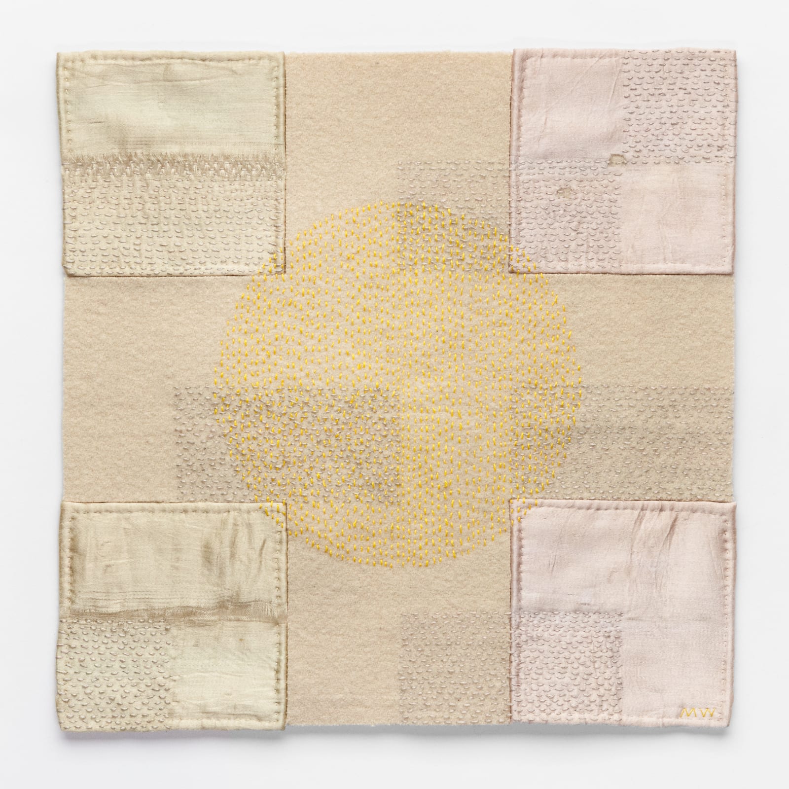 Marie Watt, Clouds and Corn Moon, 2025