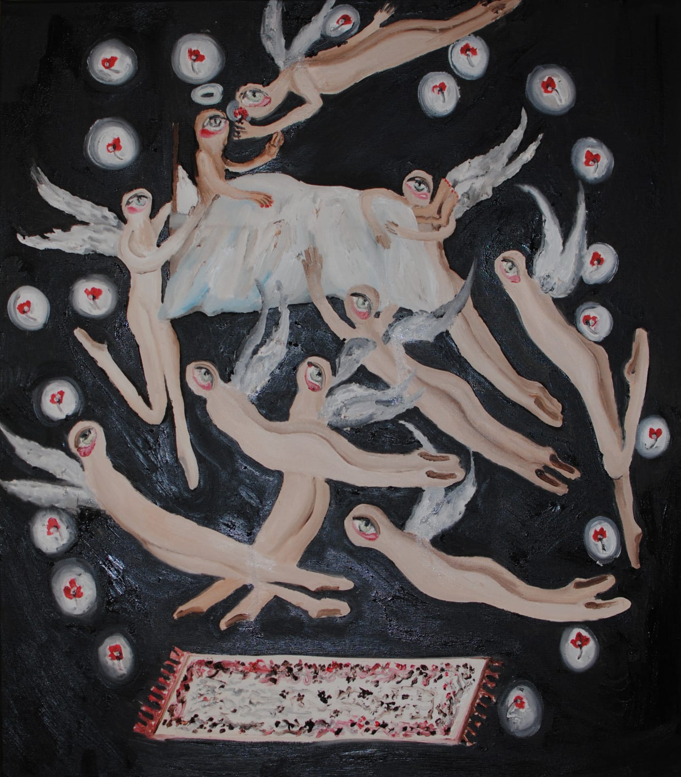 Alymamah Rashed, You Lifted Me Into a Field In Between Earth and the 7 Heavens (You Circulate Around Me), 2025