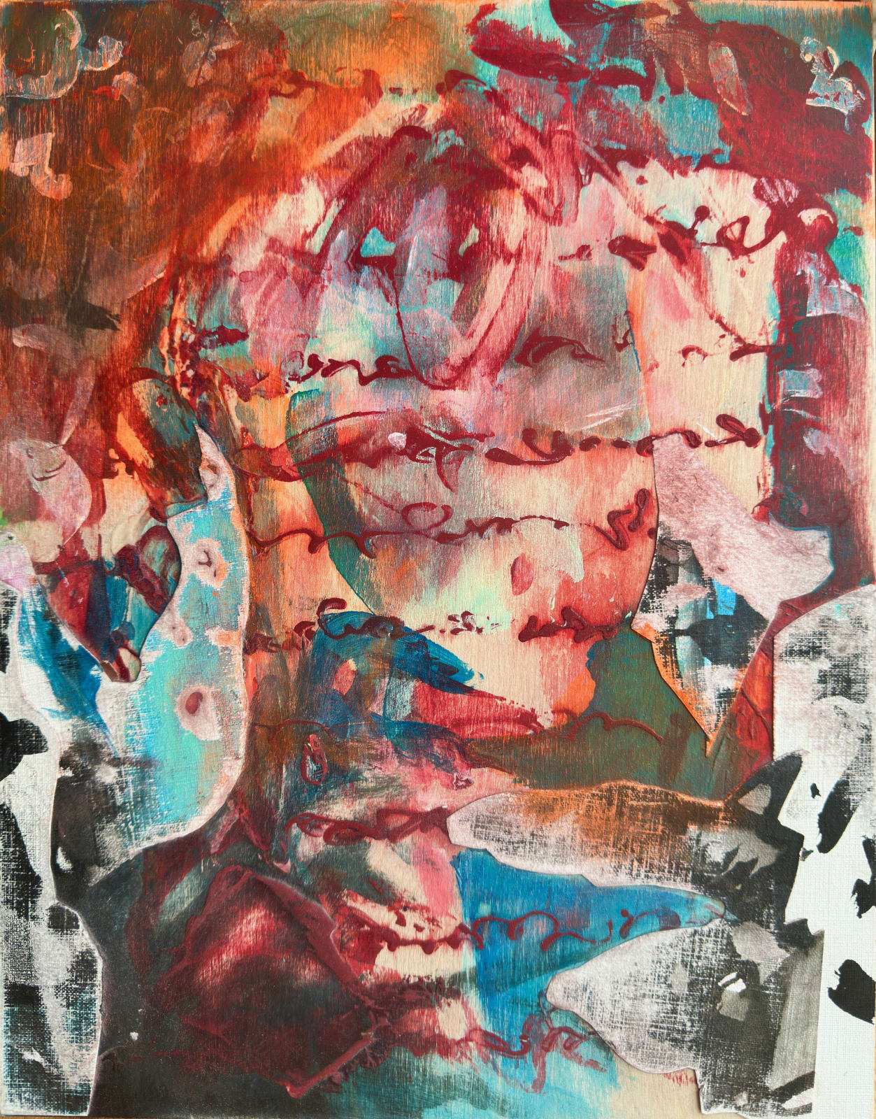 MARK THIBEAULT, Portrait of Young Andrew, 2024